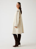 GUESS - Faux Fur Sherpa Coat