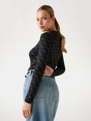 GUESS - 4G Logo Bodysuit Black