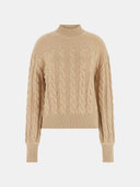 GUESS - Wool-blend Taupe Sweater