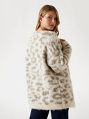 GUESS - Leopard-print Cardigan