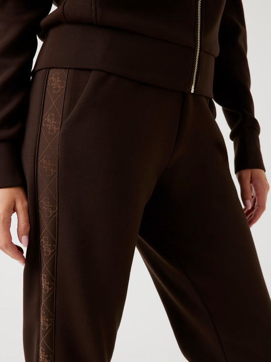 GUESS - Scuba Fabric Pants Regal Brown