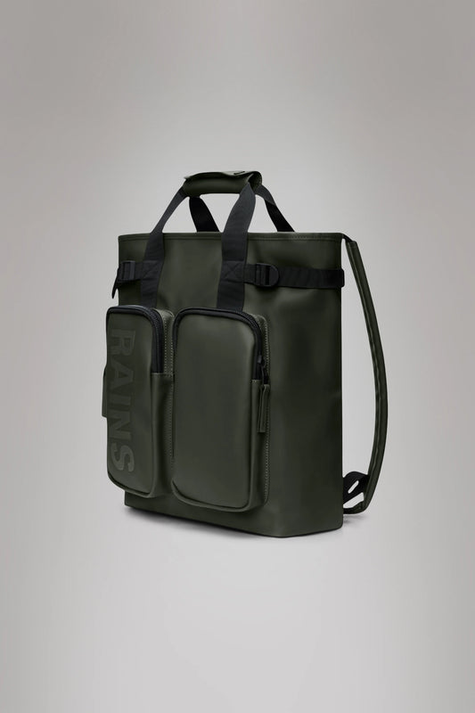 RAINS - Texel Tote Backpack Green