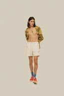 OAS - Cream Golconda Terry Shorts