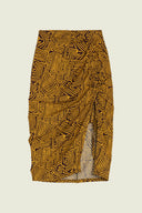 OAS - Tawny Golconda Lollo Viscose Skirt