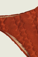 OAS - Terracotta Scribble Solis Bikini Bottom