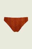 OAS - Terracotta Scribble Solis Bikini Bottom