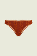 OAS - Terracotta Scribble Solis Bikini Bottom