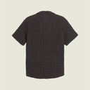 OAS - Nearly Black Cuba Waffle Shirt