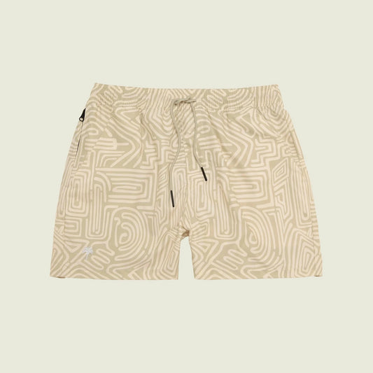 Cream Colconda Swim Shorts