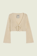 OAS - Ecru Vacay Net Top