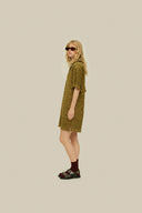 OAS - Olive Aya Terry Dress