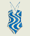 OAS - Blue Rippling Iodio Bathing Suit