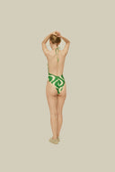 OAS - Green Rippling Lido Bathing Suit