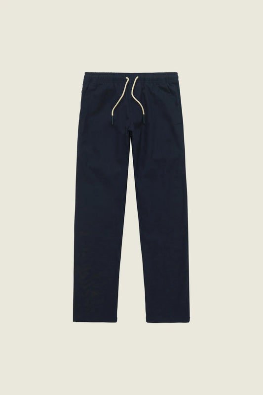 Navy Linen Long Pants