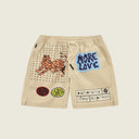OAS - Tiger Love Canvas Shorts