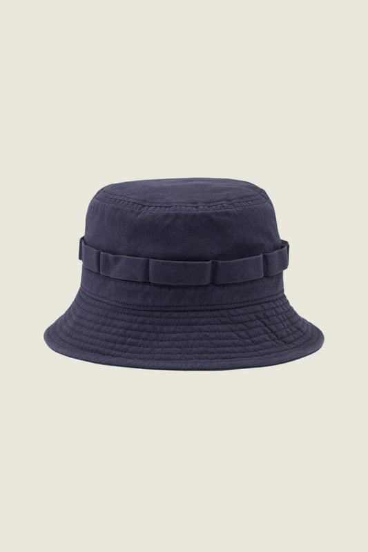 Navy Fisherman Canvas Hat