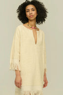 OAS - Ecru Odilia Terry Dress