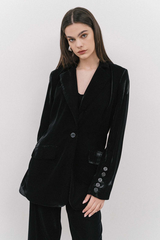 4TAILORS - The Spicy Blazer Black