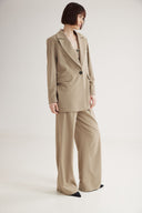 4TAILORS - Ember Oversized Blazer Beige