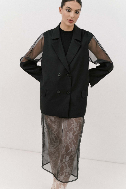 4TAILORS - The Pungent Blazer Black