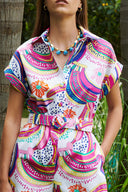 PAOLITA - Bora Bora Sienna Playsuit