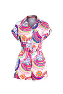 PAOLITA - Bora Bora Sienna Playsuit