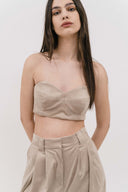 4TAILORS - The Chili Bustier Beige