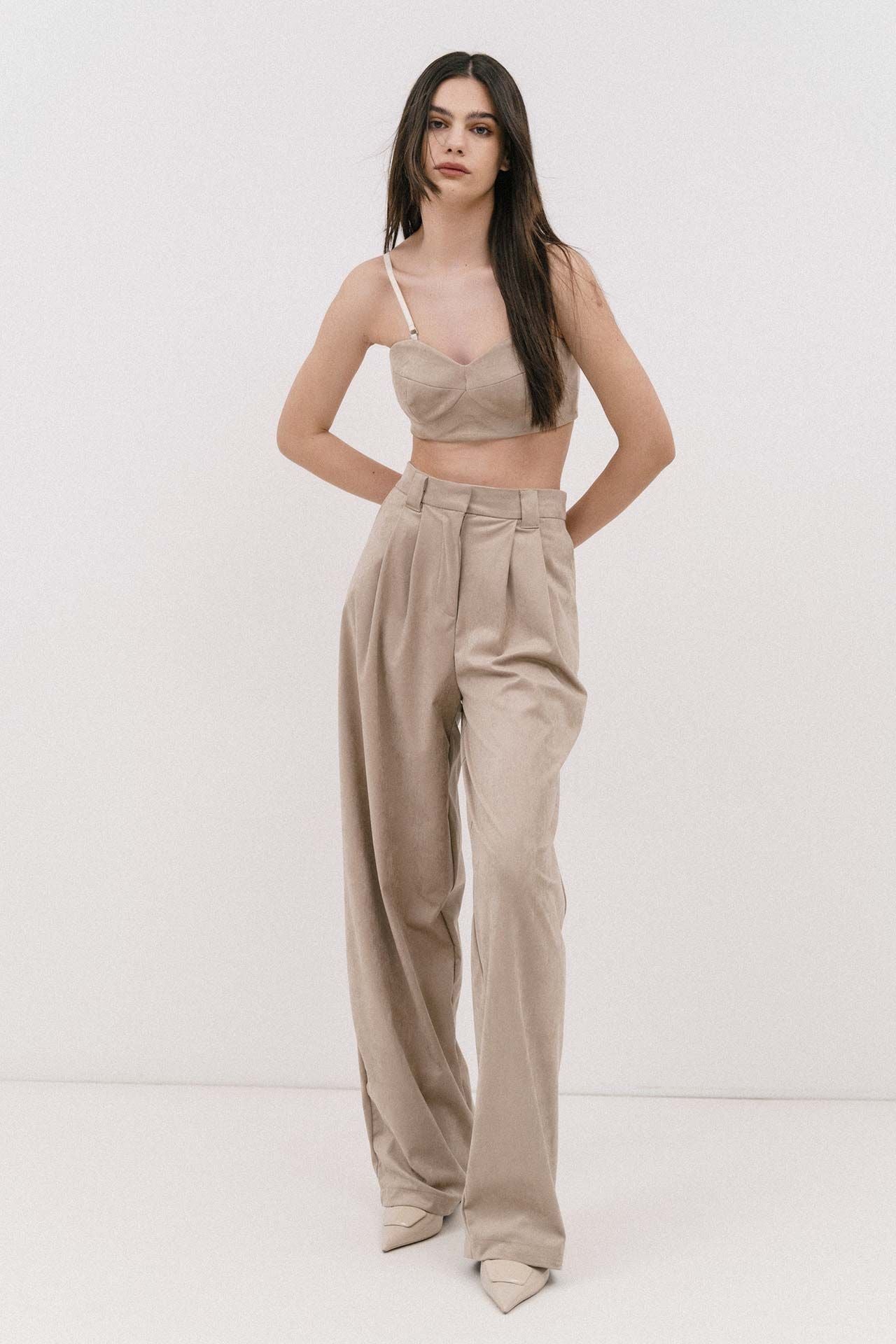 4TAILORS - The Chili Pants Beige