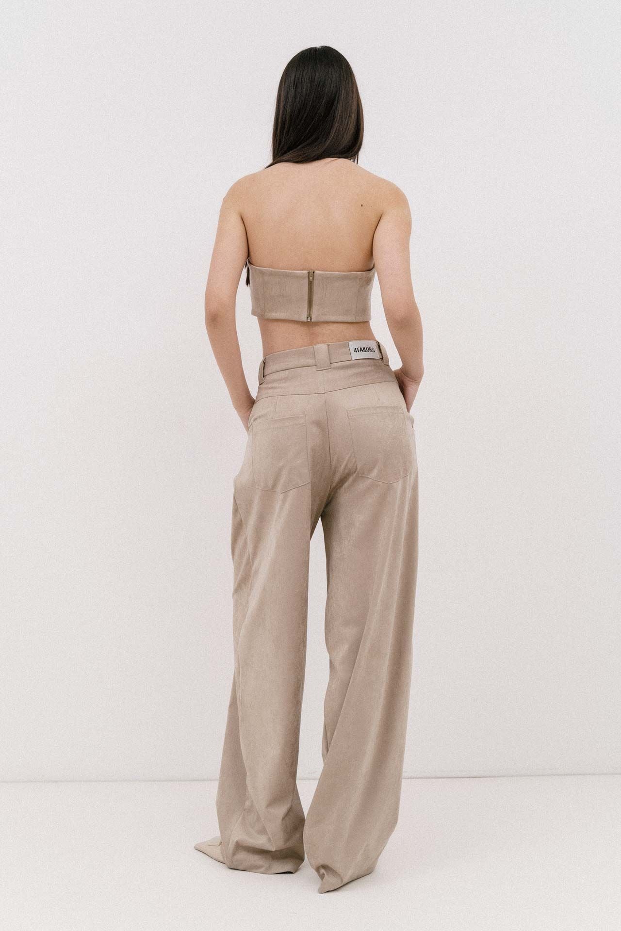 4TAILORS - The Chili Pants Beige