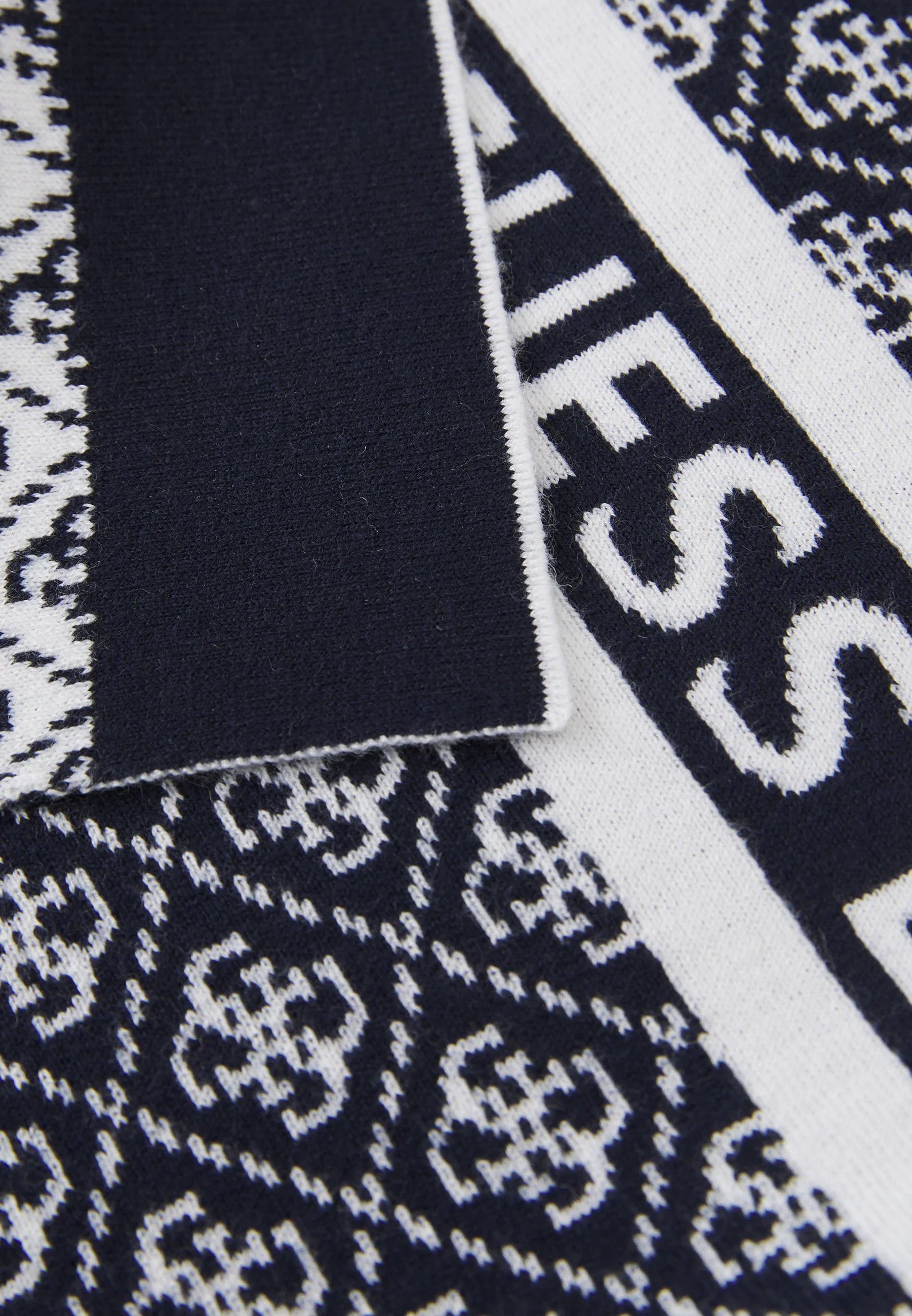 GUESS - Sevyn 4G Logo Scarf Blue Cream