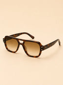 CUBITTS - Earlsferry Sunglasses Dark Turtle Emerald