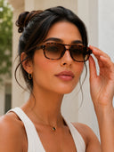 CUBITTS - Earlsferry Sunglasses Dark Turtle Emerald