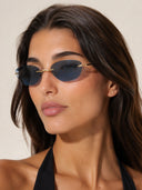 CUBITTS - Filey Titanium Sunglasses Gold