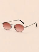 CUBITTS - Maygood Sunglasses Silver Wine Fade
