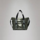 RAINS - Puffer Mix Tote Bag Mini Swamp