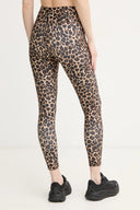 DKNY - High Rise Leggings Leopard Caramel