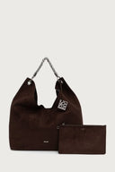 DKNY - North Hobos Handbag Coffee Bean LARGE
