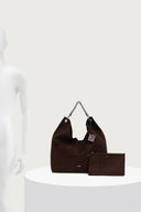 DKNY - North Hobos Handbag Coffee Bean LARGE