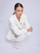 PROJECT SOMA - Cevennes Off White Blazer