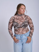 PROJECT SOMA - Tarbes Greige Bodysuit