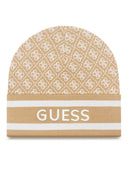 GUESS - Sevyn 4G Logo Beanie Foamy Taupe