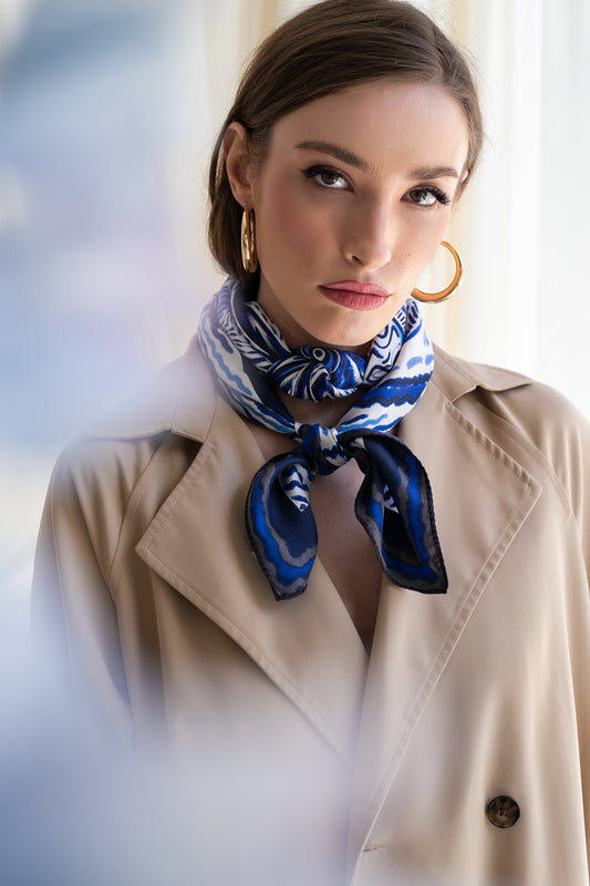 Mykonos Silk Scarf