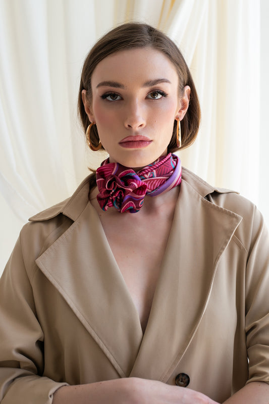 Rhodes Silk Scarf