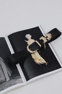 Individual Art Leather - "Closer" belt Black Gold