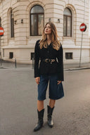 Individual Art Leather - "Closer" belt Black Gold