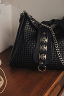 Individual Art Leather - "Emmalene" Black Nickel
