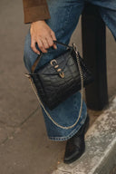 Individual Art Leather - "Here with me" Black Gold