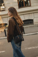 Individual Art Leather - "Here with me" Black Gold