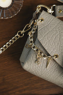 Individual Art Leather - "Lovesong" Stone Beige Gold