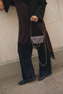 Individual Art Leather - "Rosemary" Dark Plum Nickel